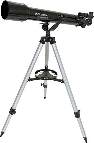 Celestron - PowerSeeker 70AZ Telescope - Manual Alt-Azimuth Telescope for Beginners - Compact and Portable - Bonus Astronomy Software Package - 70mm Aperture