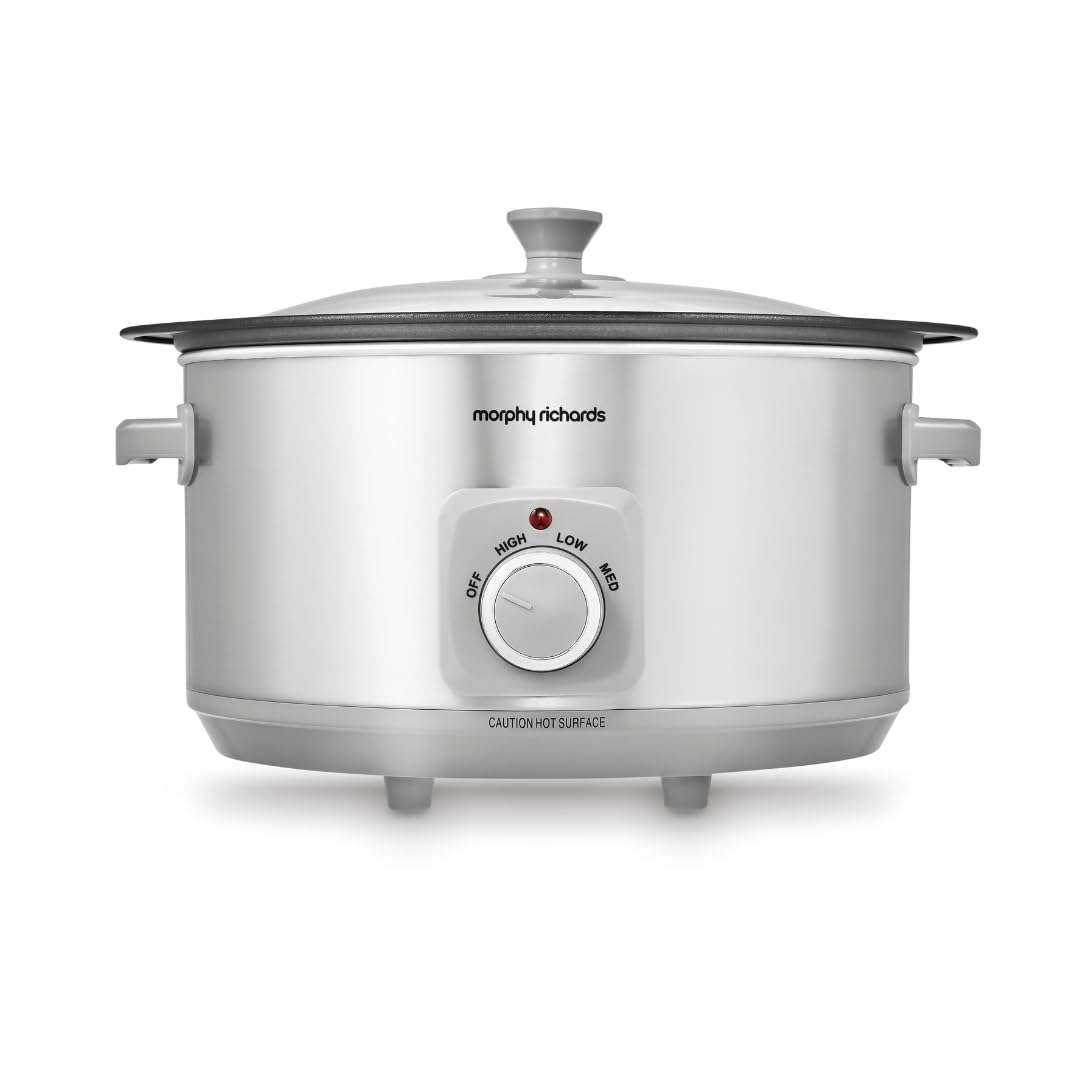 Slow Cooker Sear and Stew Brushed Steel