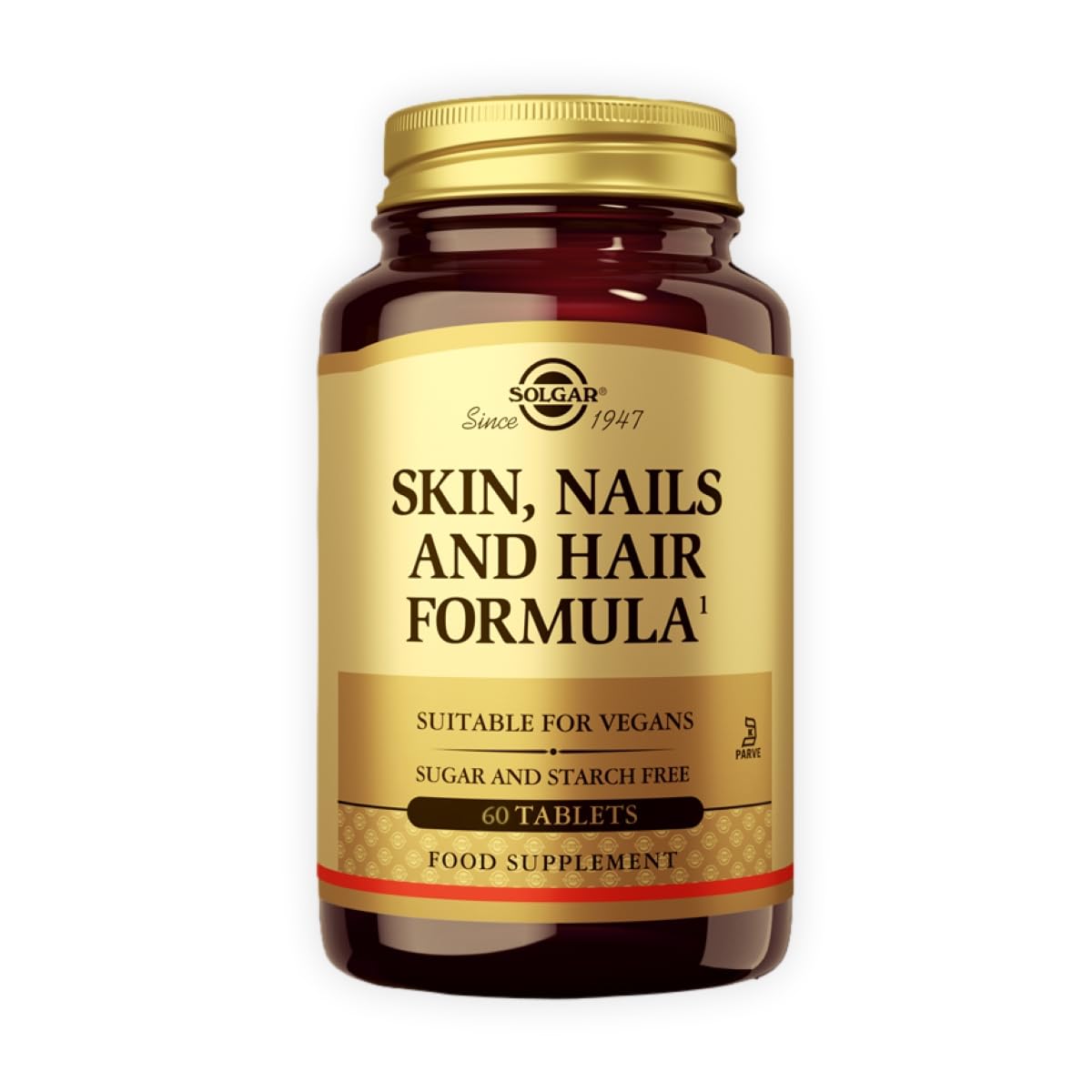 Solgar Skin, Nails & Hair, Advanced MSM Formula, 60 Tablets - Supports Collagen for Hair, Nail and Skin Health - Provides Zinc, Vitamin C & Copper - Non GMO, Vegan, Gluten & Dairy Free - 30 Servings