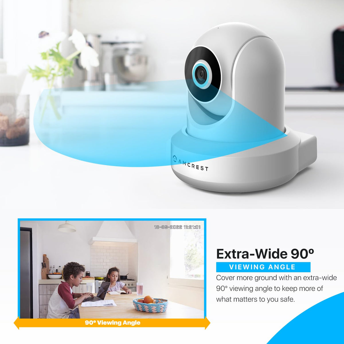 Amcrest ProHD 1080P WiFi Wireless IP Security Camera - 1080P (1920TVL), IP2M-841