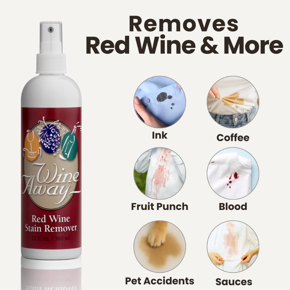 Wine Away Red Wine Liquid Stain Remover, 12– oz