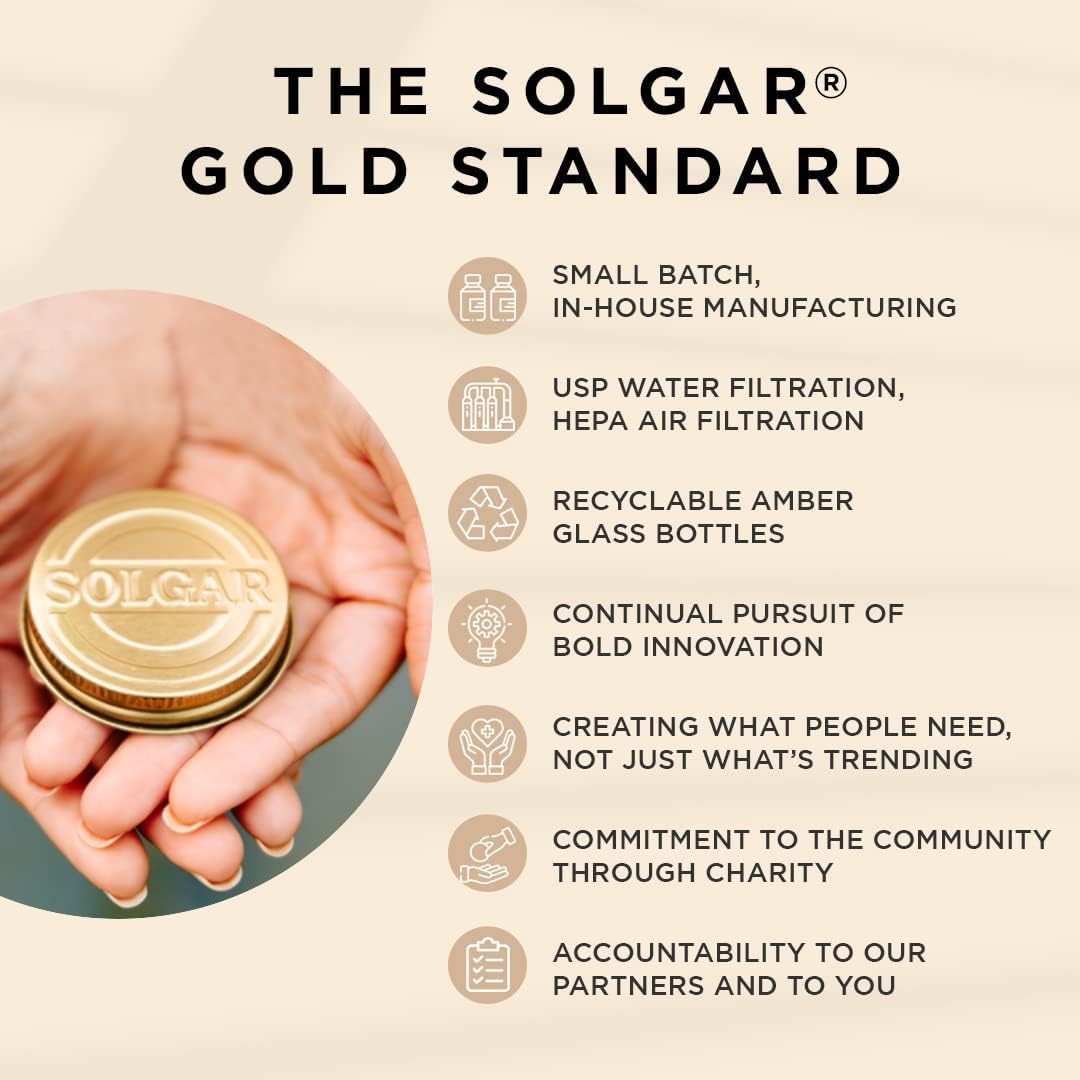Solgar Skin, Nails & Hair, Advanced MSM Formula, 60 Tablets - Supports Collagen for Hair, Nail and Skin Health - Provides Zinc, Vitamin C & Copper - Non GMO, Vegan, Gluten & Dairy Free - 30 Servings