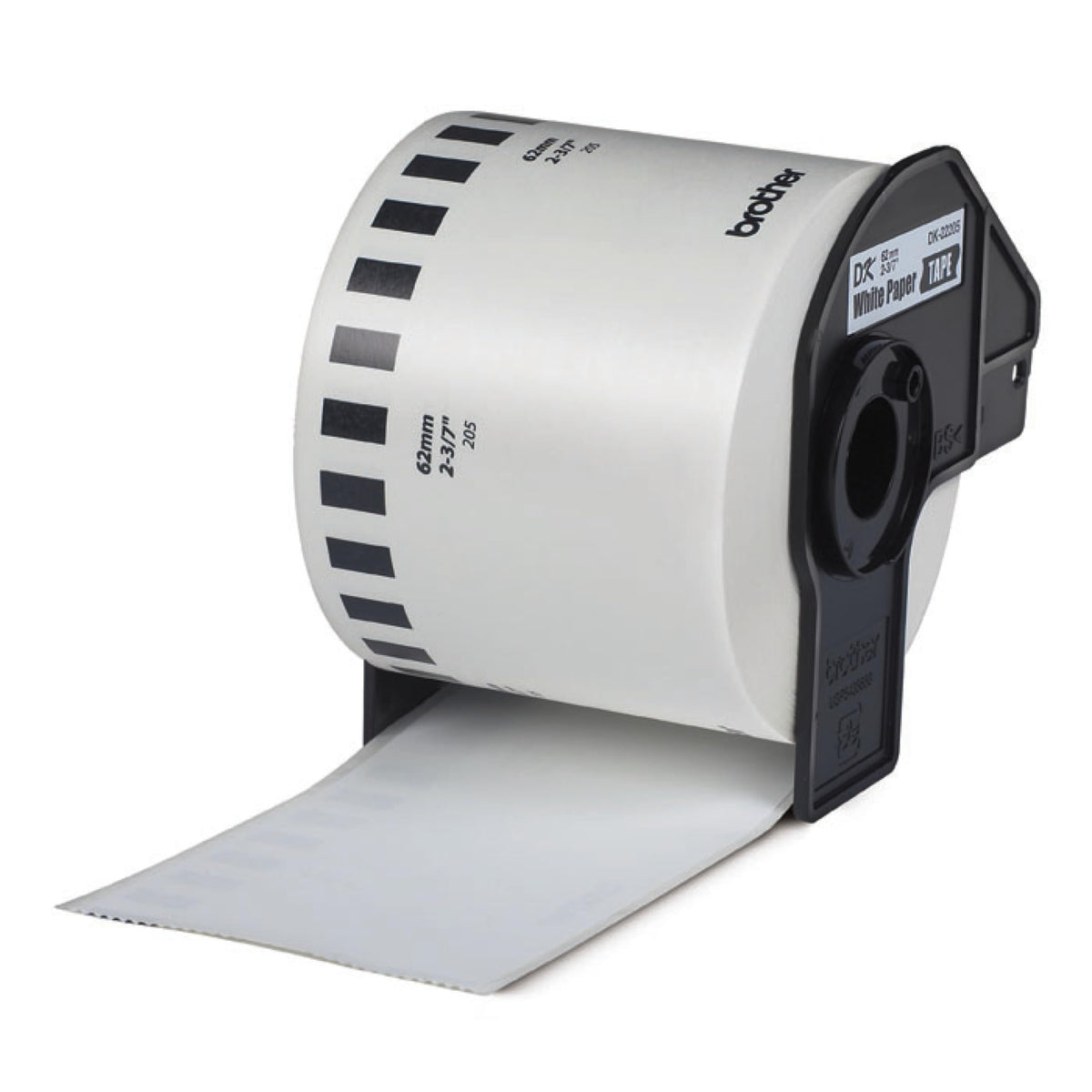 Brother DK-22205 Thermodirektdrucktechnologie Schwarz/Weiß, 30,48m/62mm