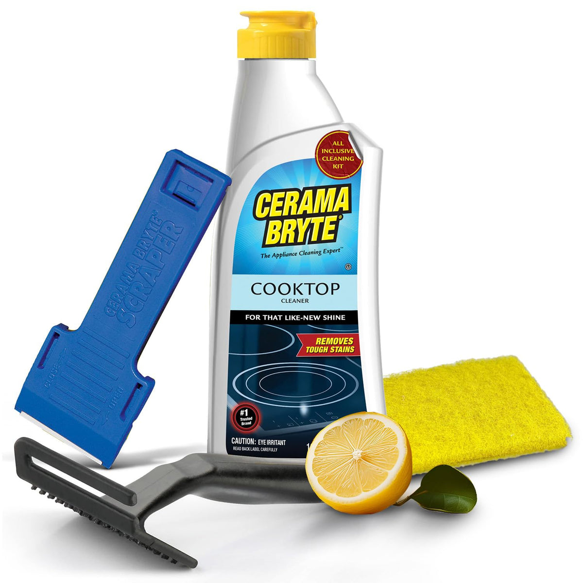 Cerama Bryte Protective Stainless Steel Cleaning Polish with Mineral Oil