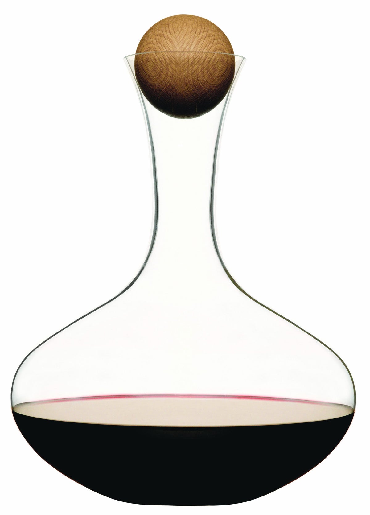 Sagaform 5015337 Oil/Vinegar Bottles with Oak Stoppers, 2-Pack