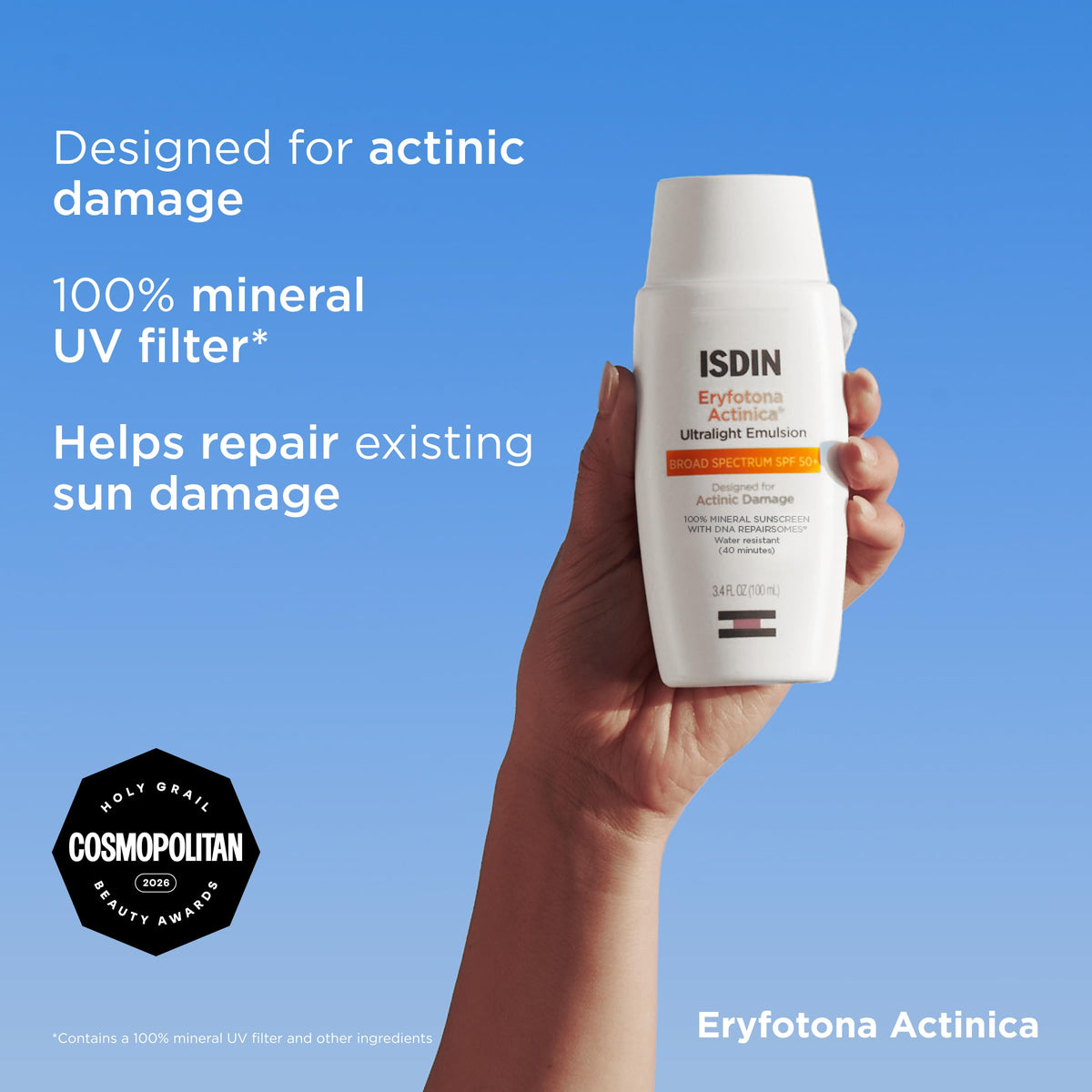 Eryfotona Actinica Ultralight Emulsion Sunscreen SPF 50+