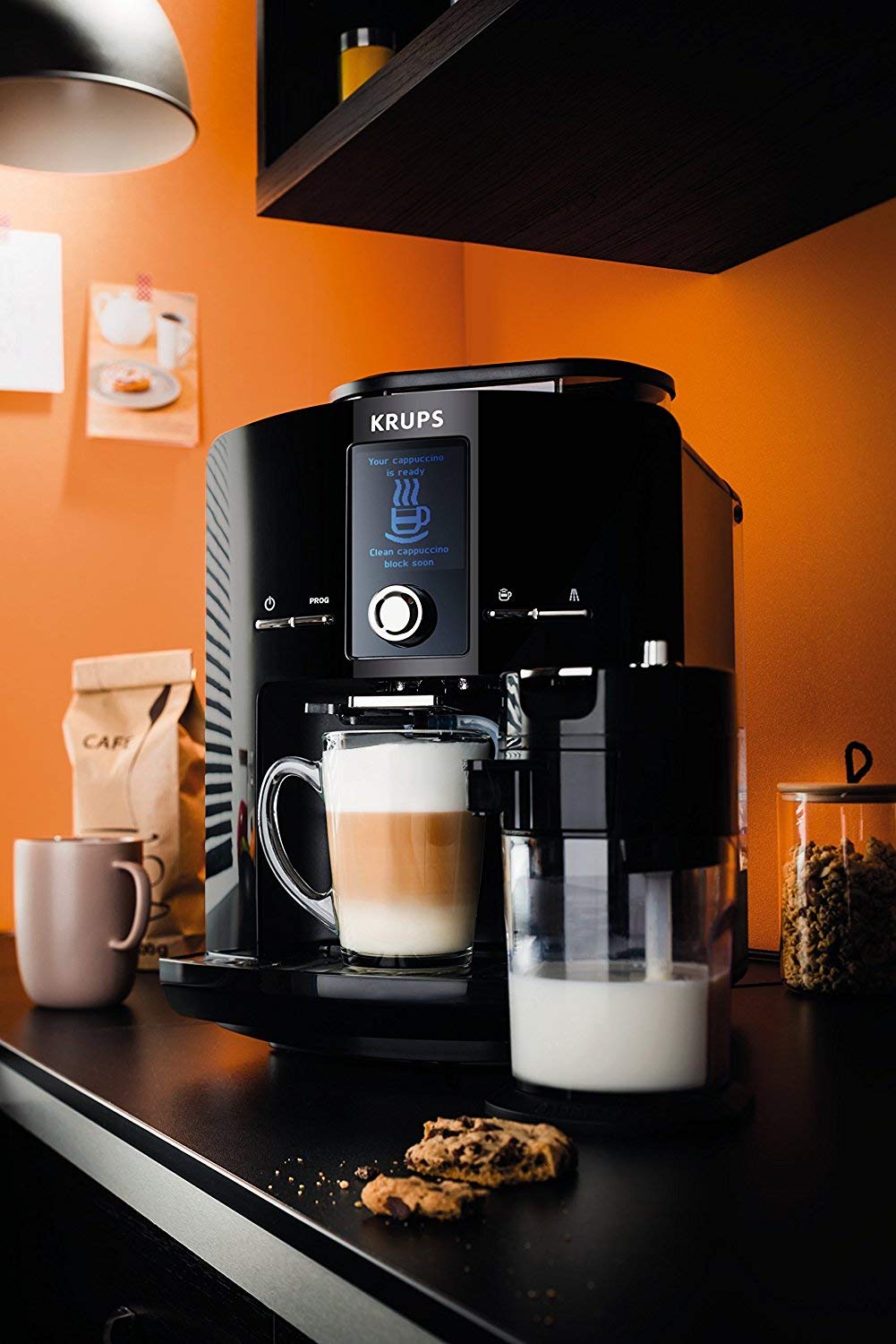 Krups Automatic Espresso Front Latt'Espress Machine
