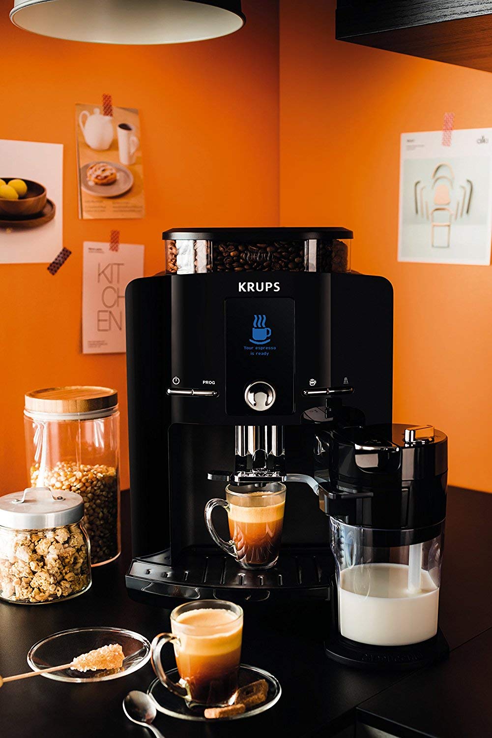 Krups Automatic Espresso Front Latt'Espress Machine
