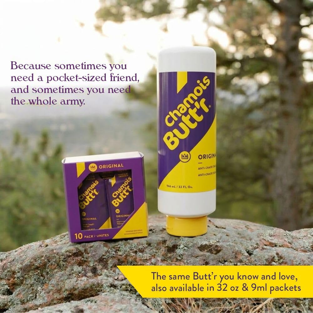 Chamois Butt'r Original Anti-Chafe Cream, 8 oz Tube