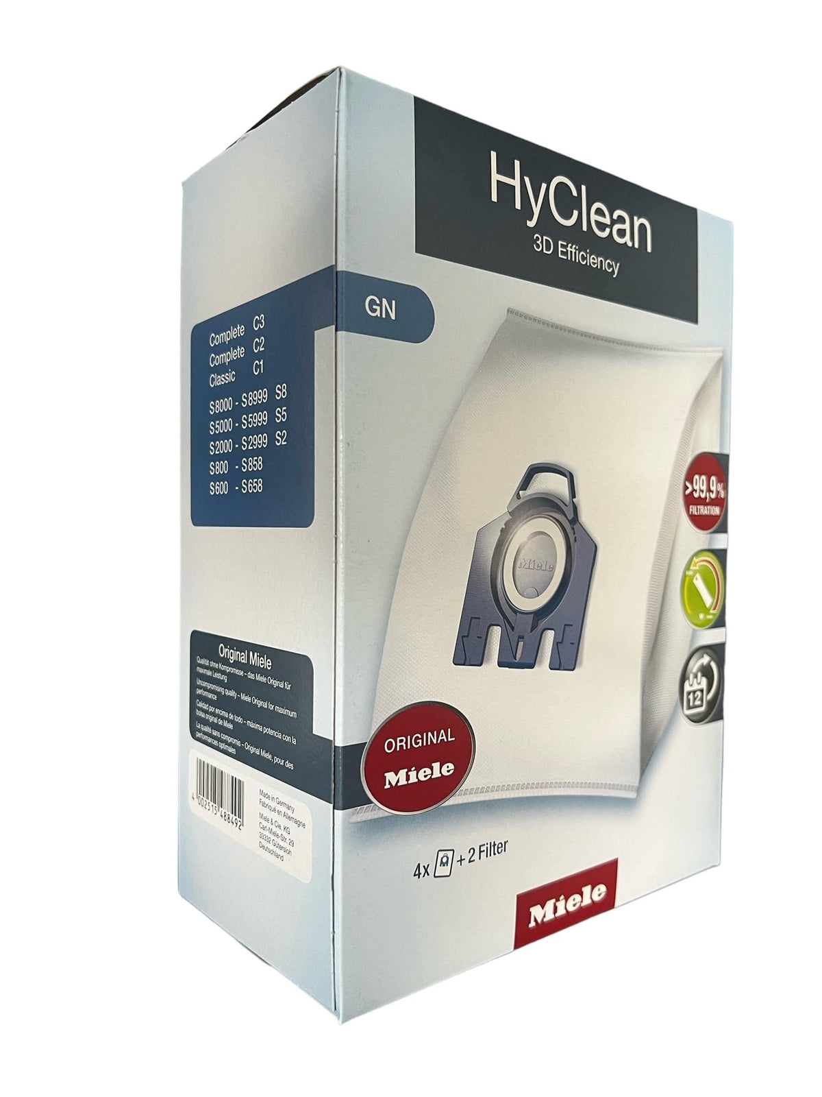 Miele HyClean GN 3D Efficiency Dustbags for Classic