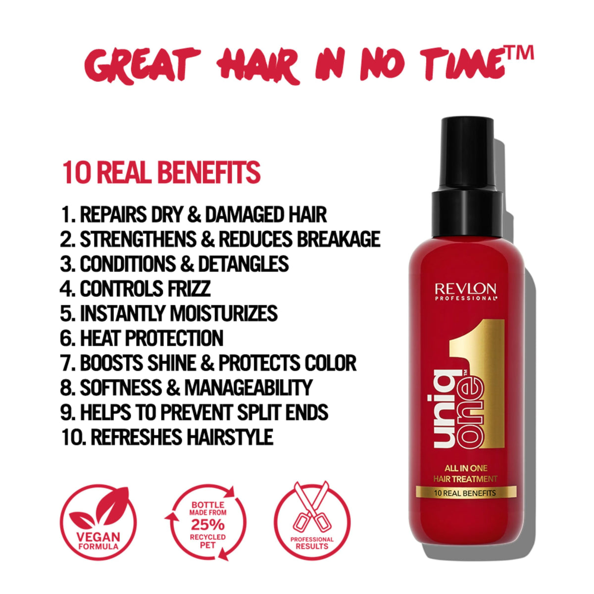 REVLON Uniq One All-in-One Hair Treatment, 5.1 Fl Oz