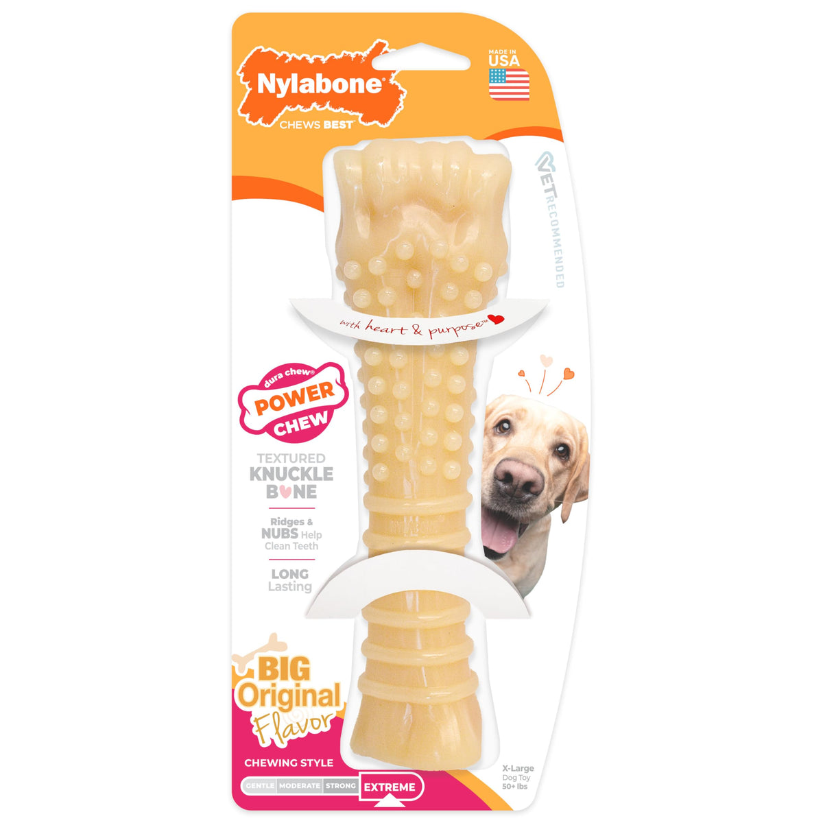 Nylabone Dura Chew Souper Original Flavored Bone Dog Chew Toy