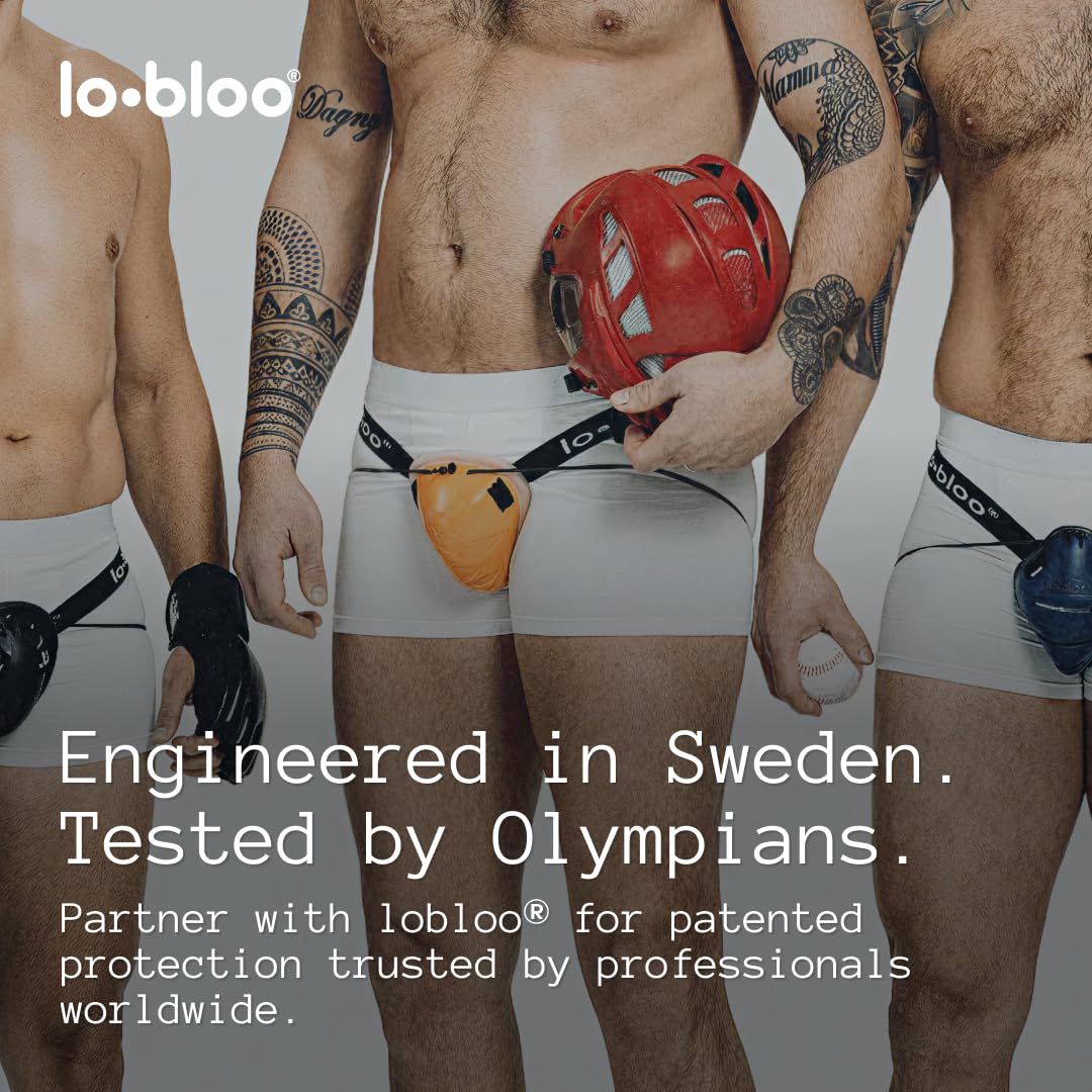 lobloo Thai Cup 2.0 – Professional Athletic Cup for MMA, Muay Thai & Contact Sports | Engineered Performance Protection | Slim Lock Fit, Lightweight Freedom | Made in Sweden