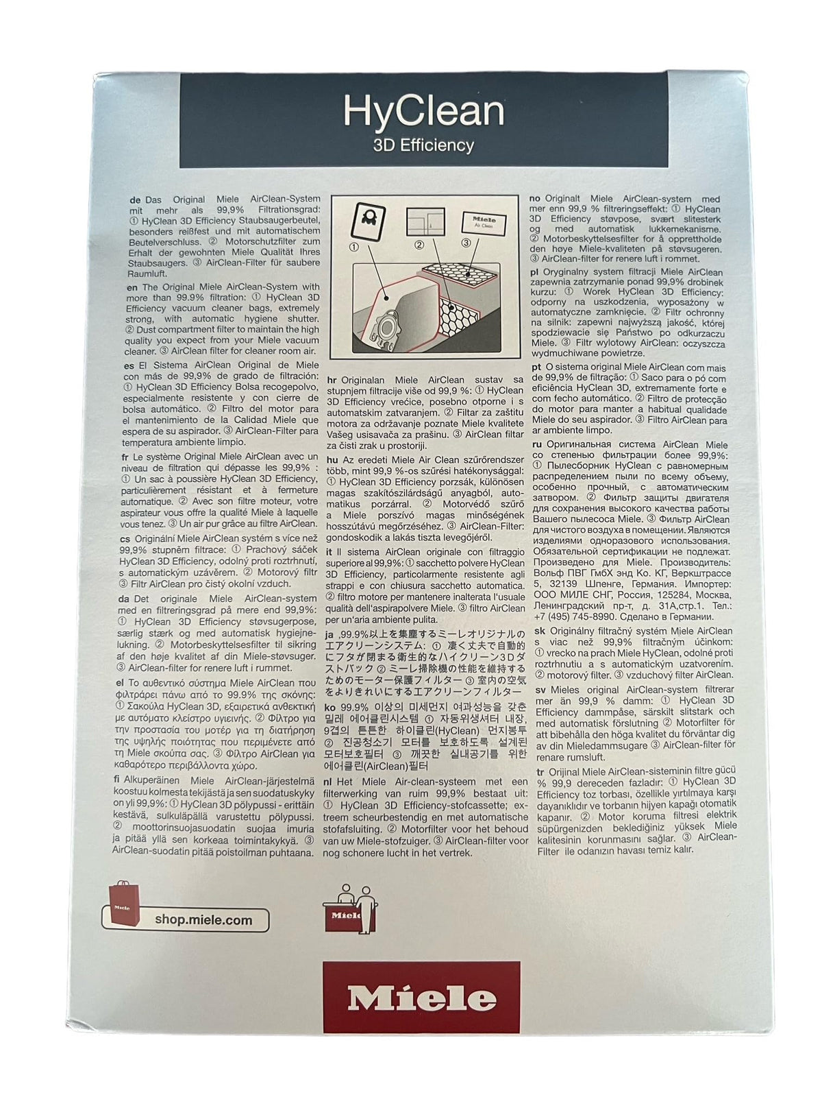 Miele HyClean GN 3D Efficiency Dustbags for Classic