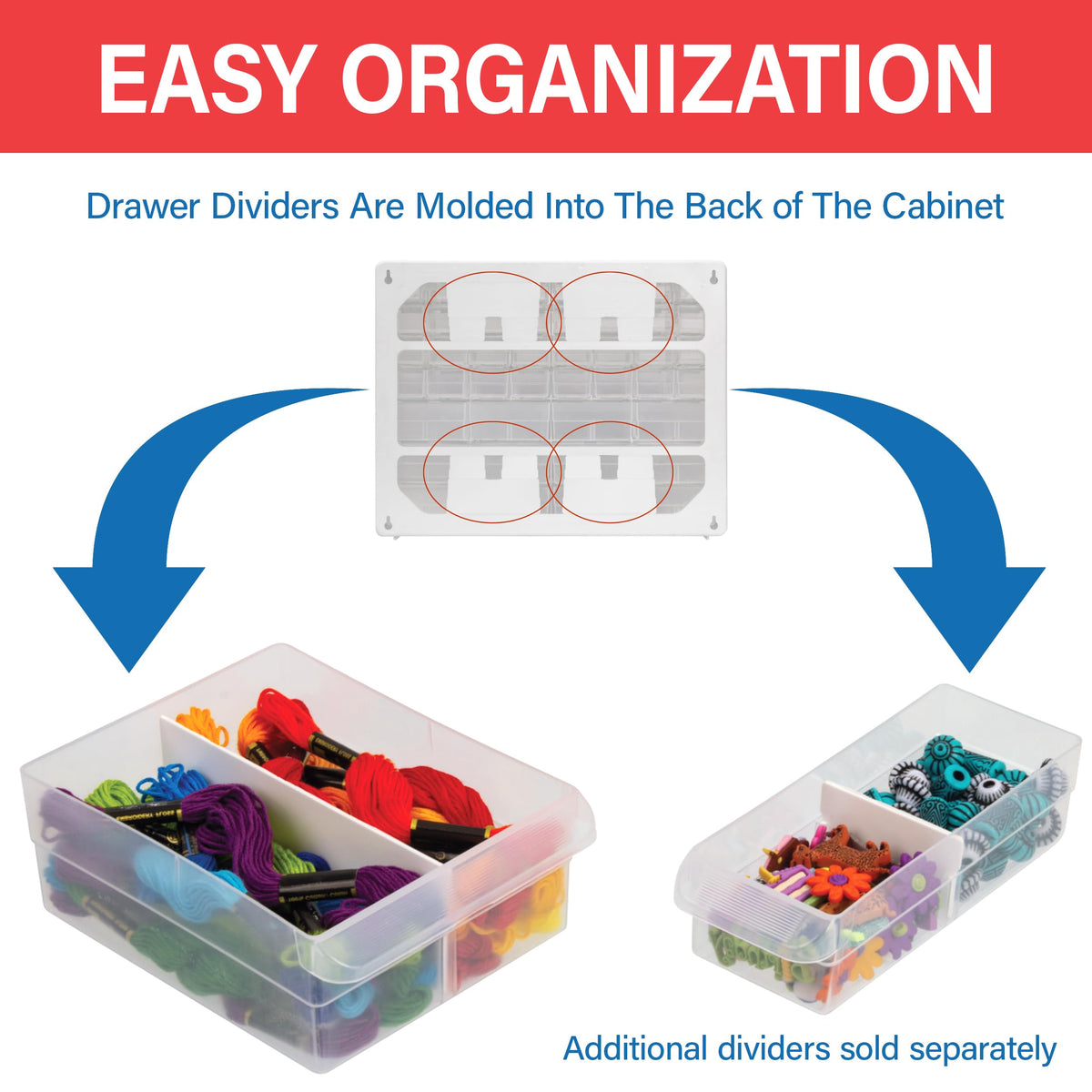 Akro-Mils 10124 24 Drawer Plastic Parts Storage Hardware and Craft Cabinet, 20-Inch x 16-Inch x 6.5-Inch, Black