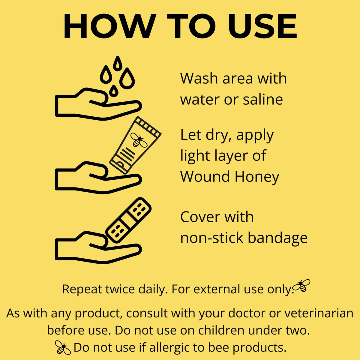 Eras Natural Sciences' Wound Honey, Manuka Honey, Wound, 80 Grams (2.8 ounces)