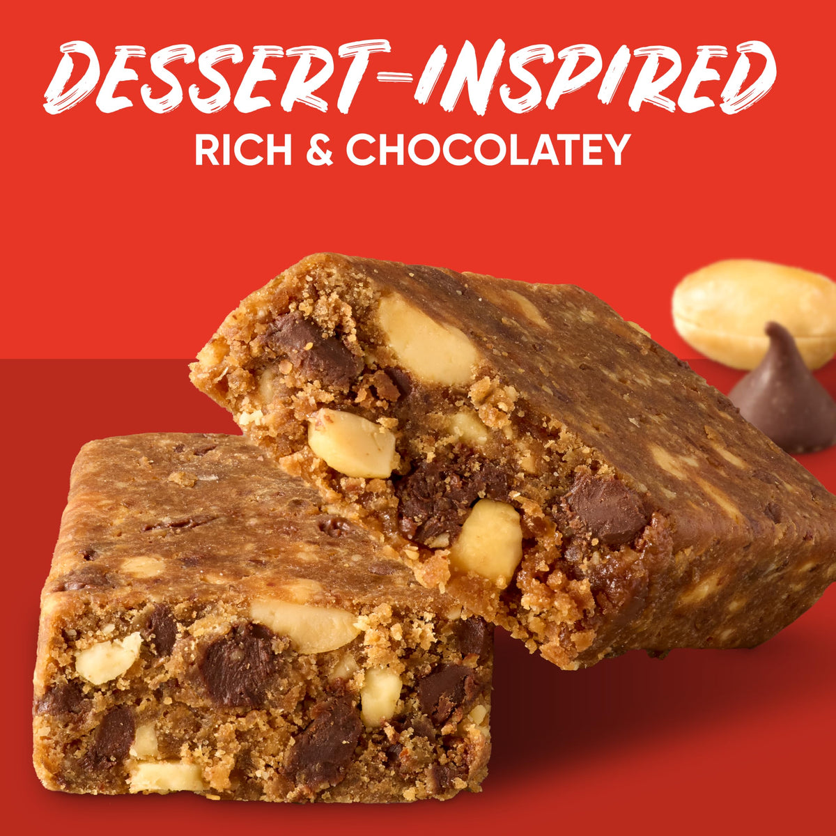 Larabar Gluten Free Bar, Peanut Butter Chocolate Chip, 1.6 oz Bars (16 Count), Whole Food Bars, Dairy Free Snacks