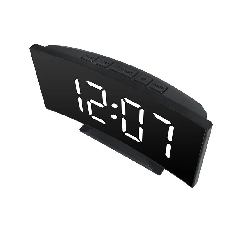 LED Mirror Digital Alarm Clock (Dummy)