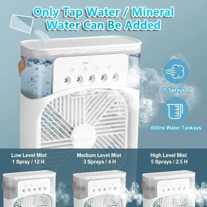 3-in-1 Portable Mini Air Cooler (Dummy)
