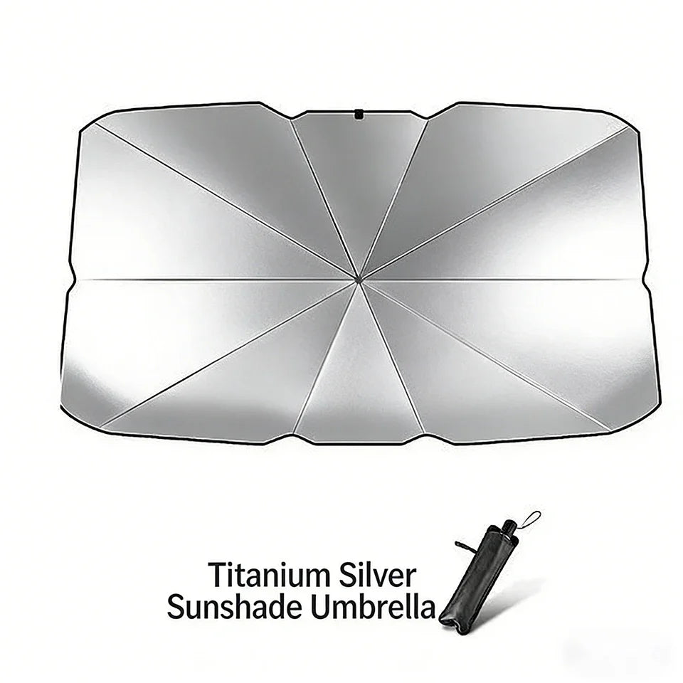 Car Sunshade Umbrella Foldable Universal Front Windshield  (Dummy)
