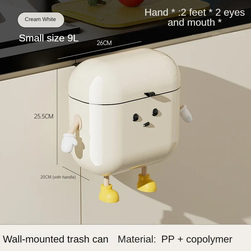 Wall-Mounted Kitchen Trash Can (Dummy)