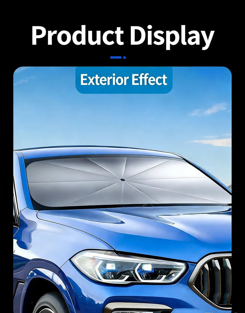Car Sunshade Umbrella Foldable Universal Front Windshield  (Dummy)
