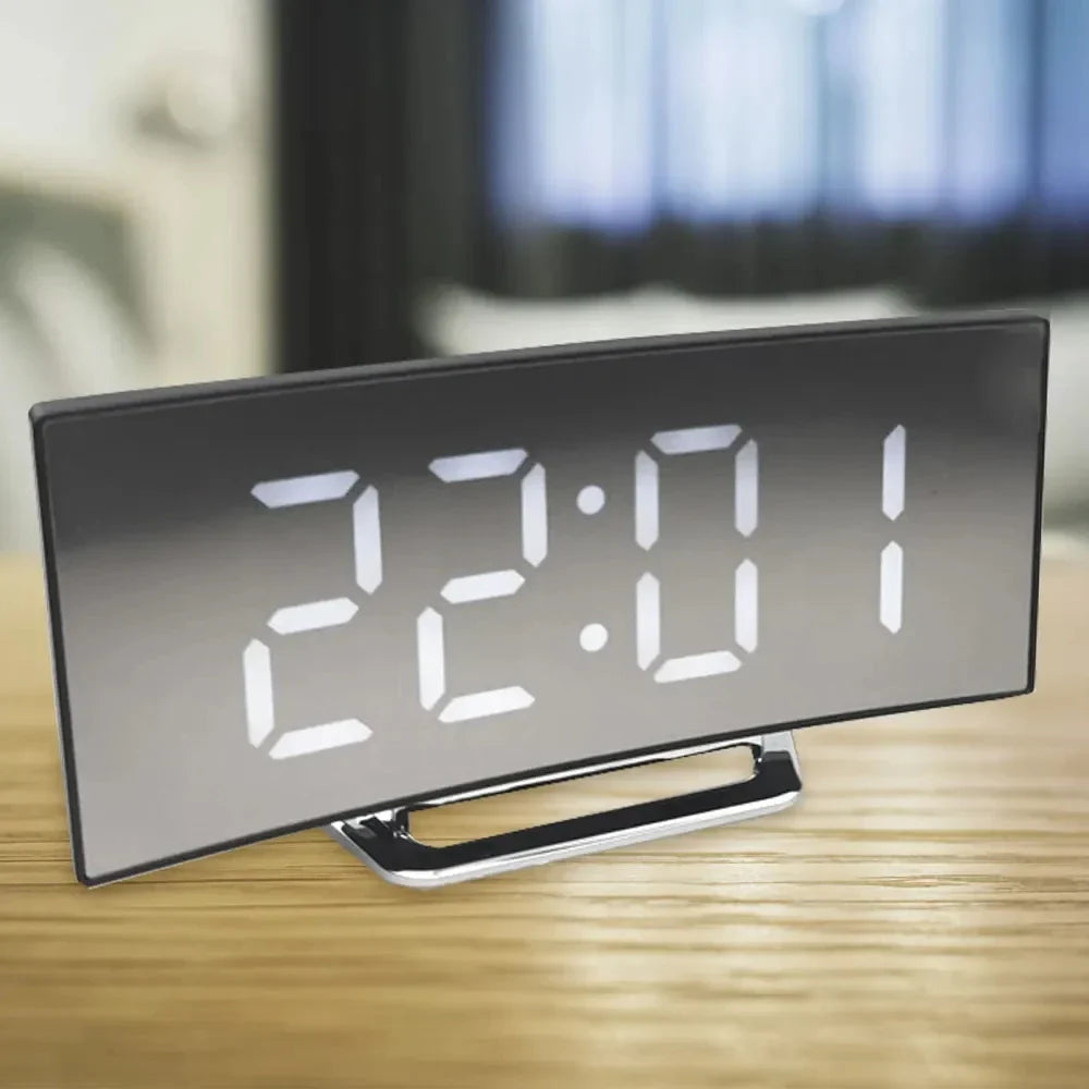 LED Mirror Digital Alarm Clock (Dummy)