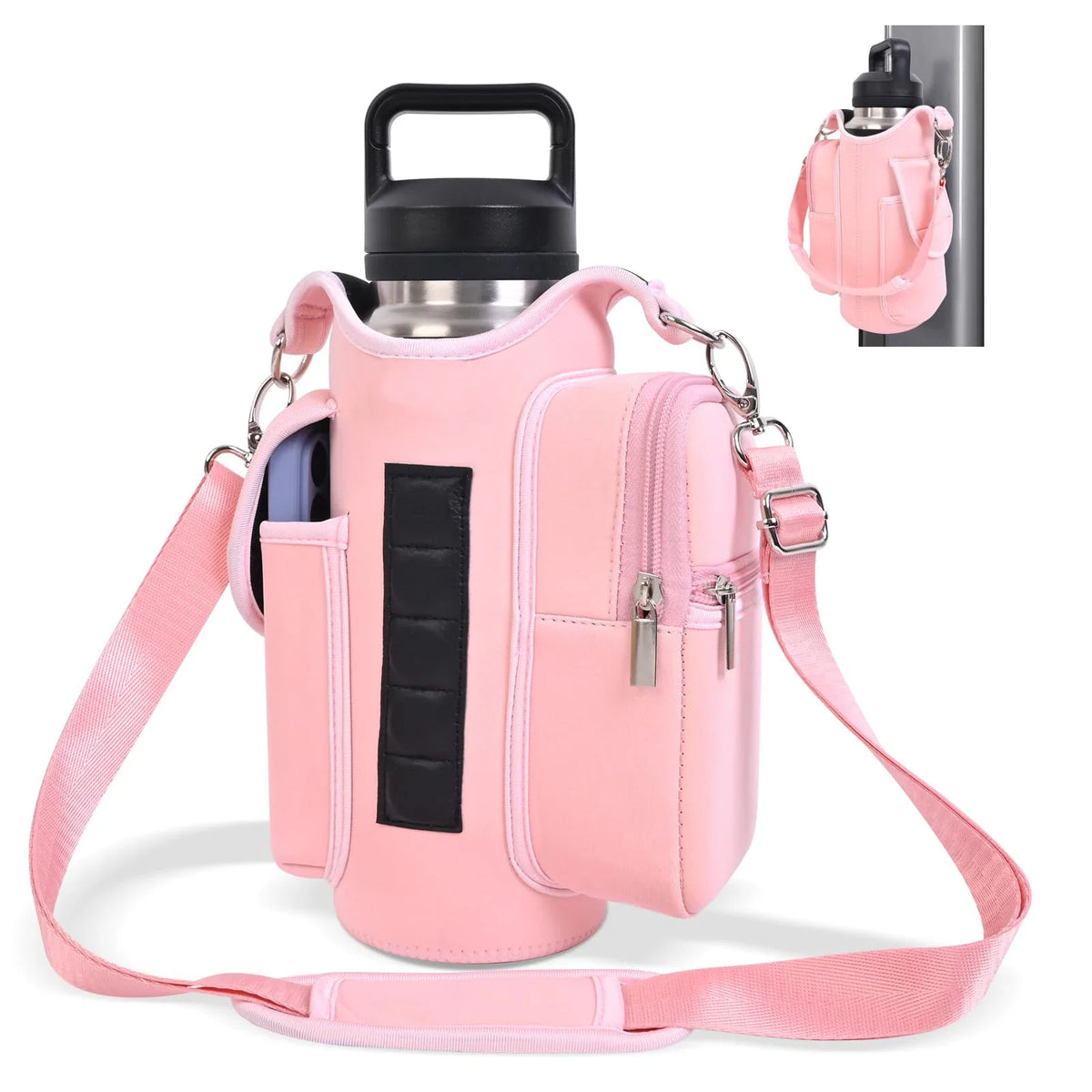 Magnetic Gym Bag Water Bottle Carrier Holder  (Dummy)