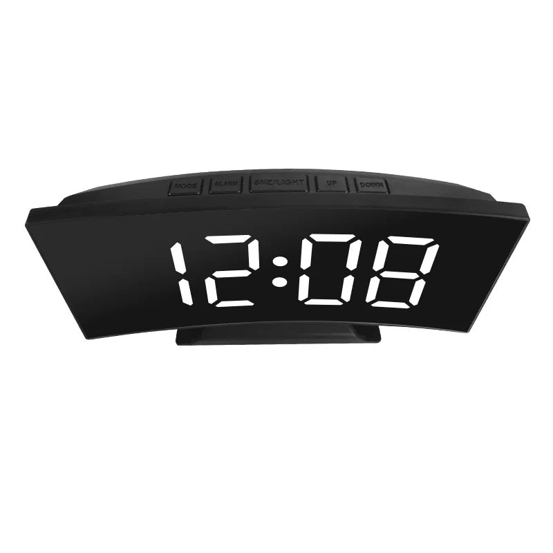 LED Mirror Digital Alarm Clock (Dummy)