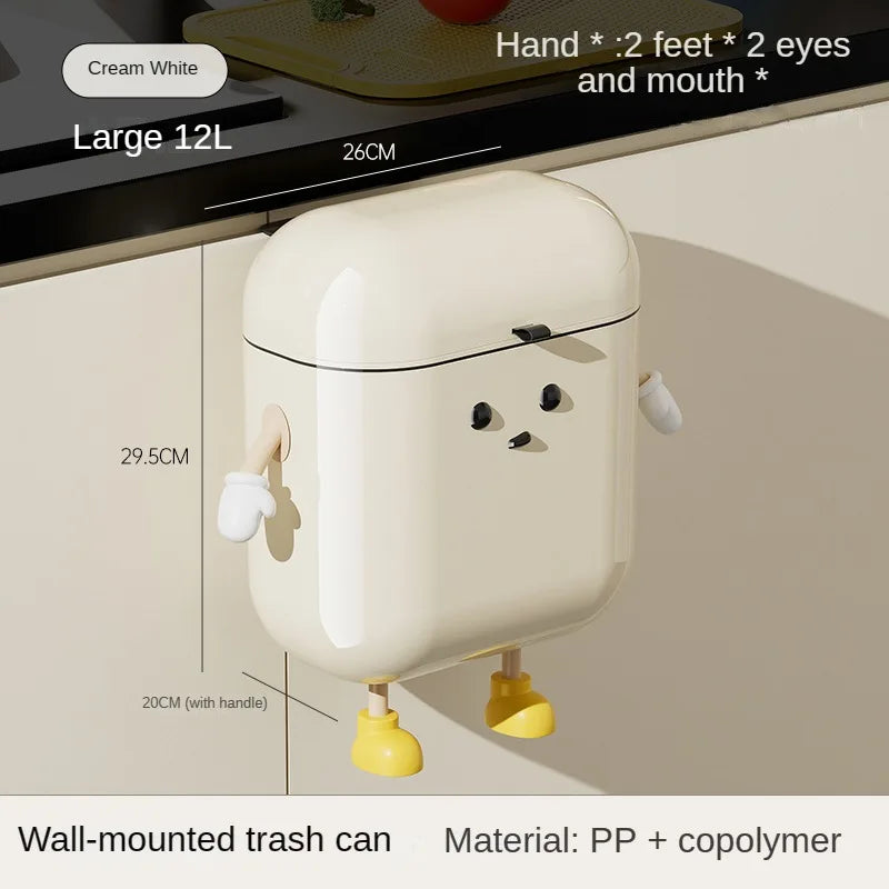 Wall-Mounted Kitchen Trash Can (Dummy)