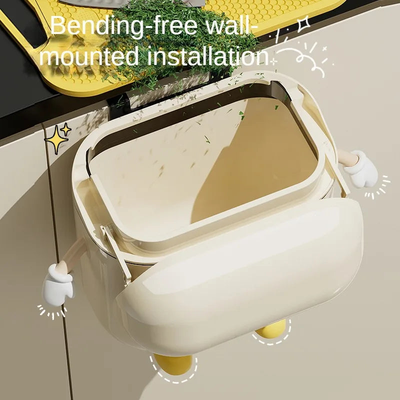 Wall-Mounted Kitchen Trash Can (Dummy)
