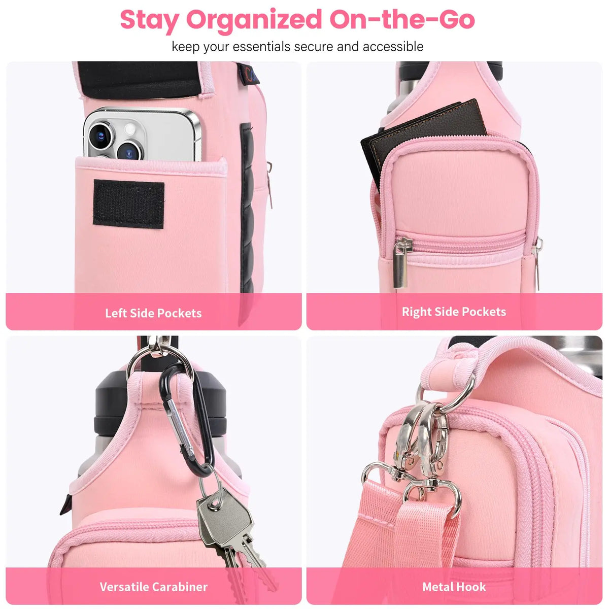 Magnetic Gym Bag Water Bottle Carrier Holder  (Dummy)