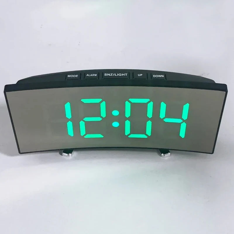 LED Mirror Digital Alarm Clock (Dummy)