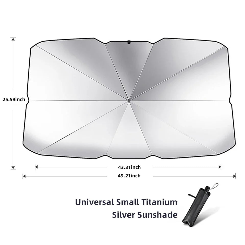 Car Sunshade Umbrella Foldable Universal Front Windshield  (Dummy)