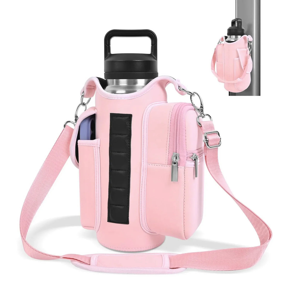Magnetic Gym Bag Water Bottle Carrier Holder  (Dummy)