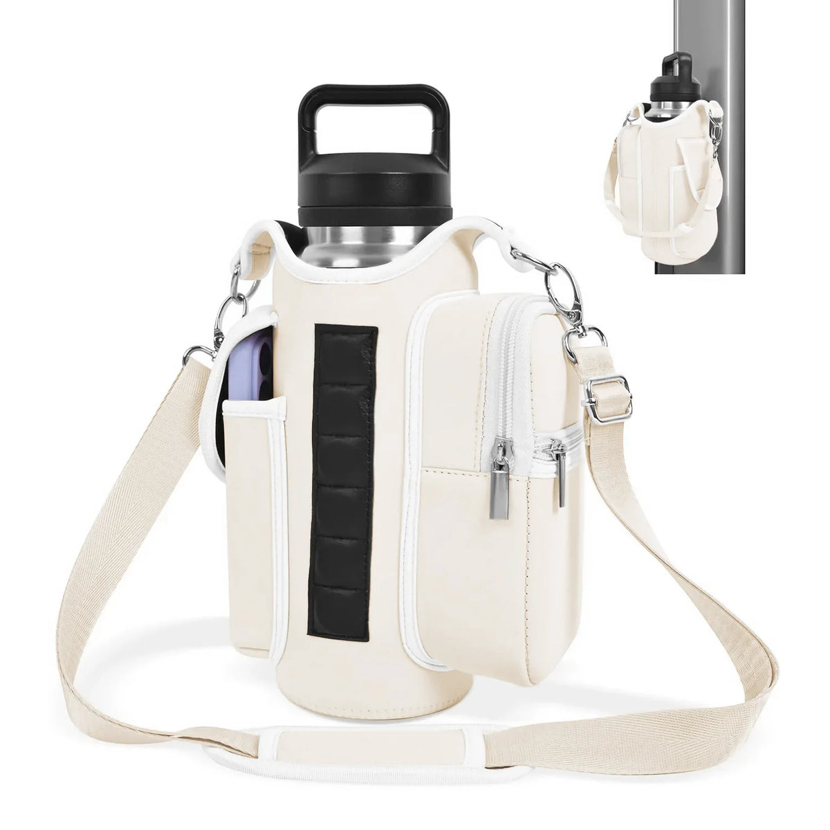 Magnetic Gym Bag Water Bottle Carrier Holder  (Dummy)