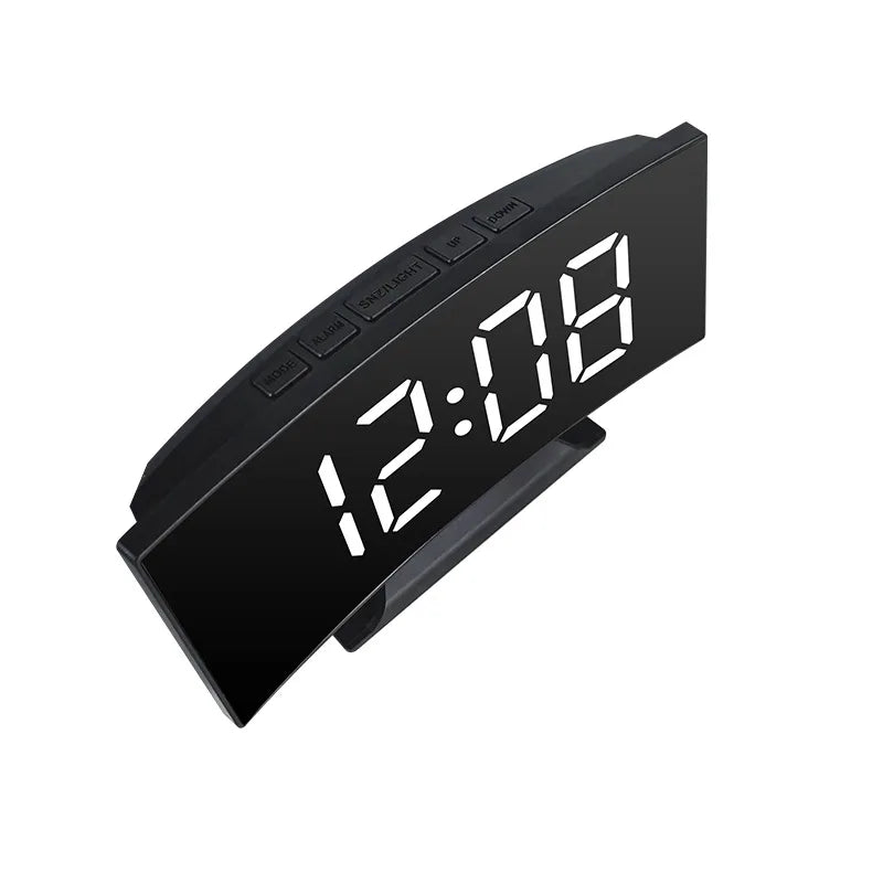 LED Mirror Digital Alarm Clock (Dummy)
