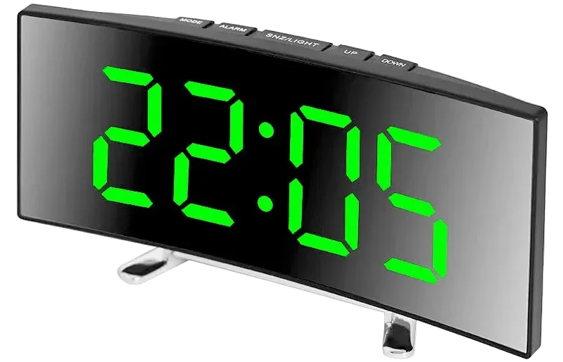 LED Mirror Digital Alarm Clock (Dummy)