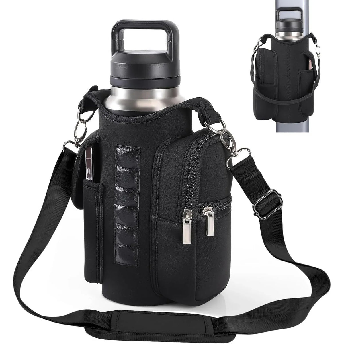 Magnetic Gym Bag Water Bottle Carrier Holder  (Dummy)