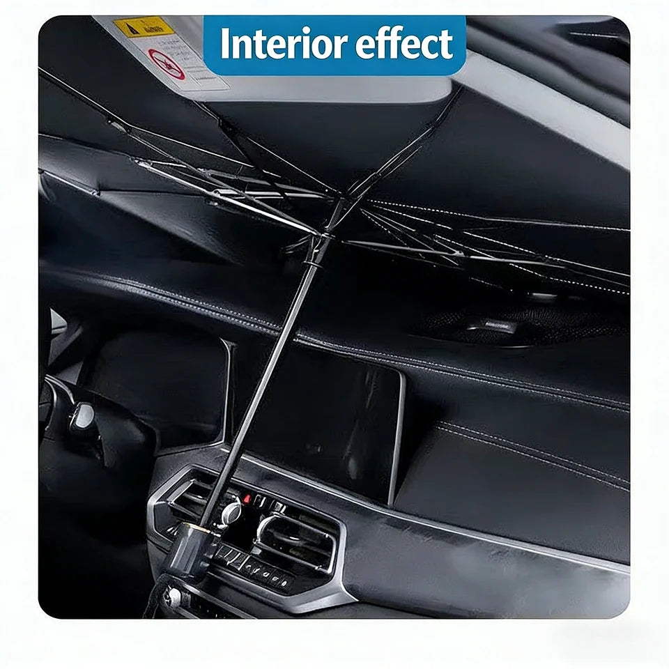 Car Sunshade Umbrella Foldable Universal Front Windshield  (Dummy)