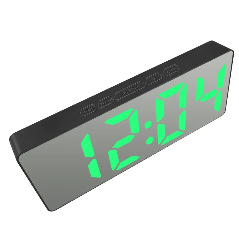 LED Mirror Digital Alarm Clock (Dummy)