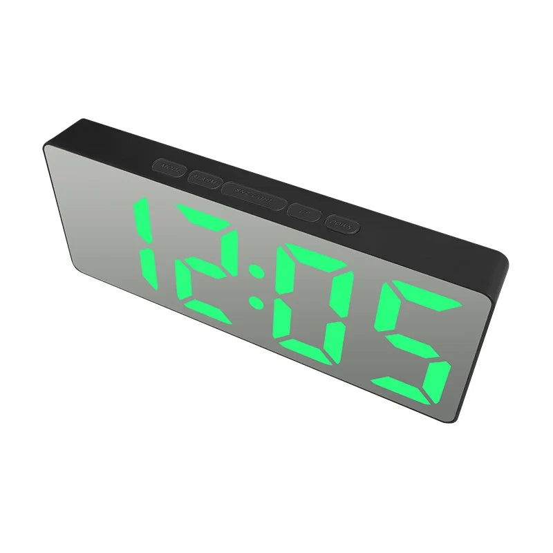 LED Mirror Digital Alarm Clock (Dummy)